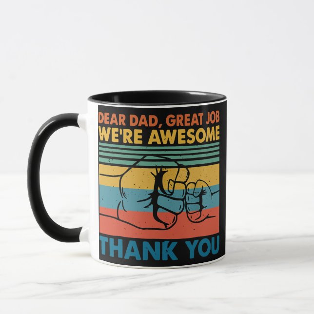 Caneca Caro Excelente Trabalho Somos Incríveis Obrigado P (Esquerda)