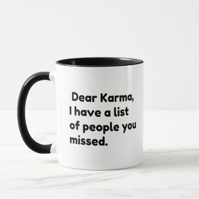 Caneca Caro Karma (Esquerda)