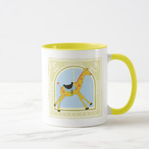 Caneca Carousel Giraffe de June Erica Vess