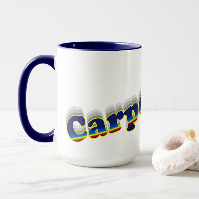 Caneca Carpe Diem (Com Donut)