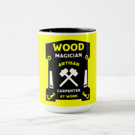 Caneca Carpintaria E Madeira