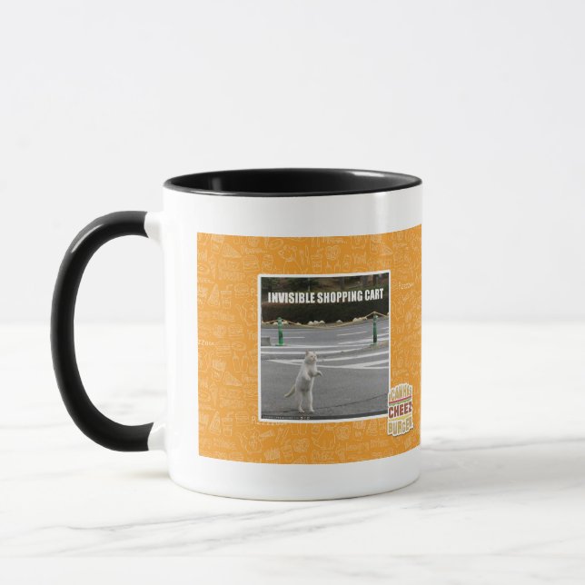 CANECA CARRINHO DE COMPRAS INVISÍVEL (Esquerda)
