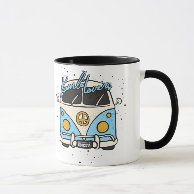 Caneca Carro velho - azul (Direita)