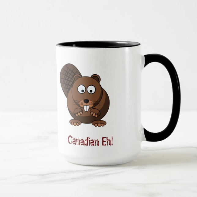 Caneca Cartoon Beaver Mug (Direita)
