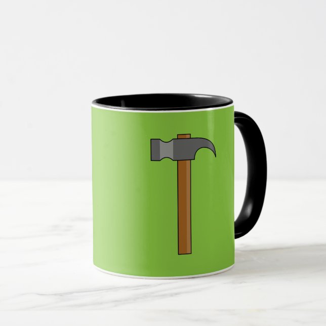 Caneca Cartoon Claw Hammer (Frente Esquerda)
