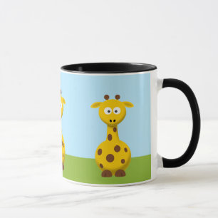 Caneca Cartoon Giraffe
