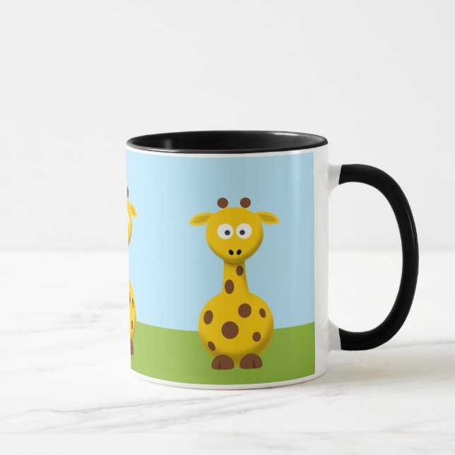 Caneca Cartoon Giraffe (Direita)