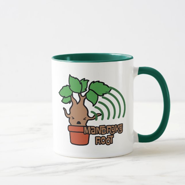 Caneca Cartoon Gritando Caracter Art (Direita)