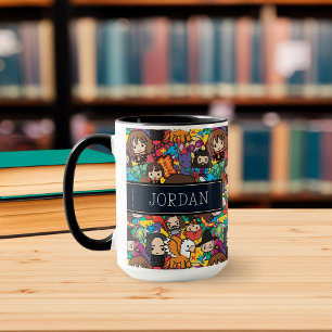 Caneca Cartoon Harry Potter   Adicione seu nome