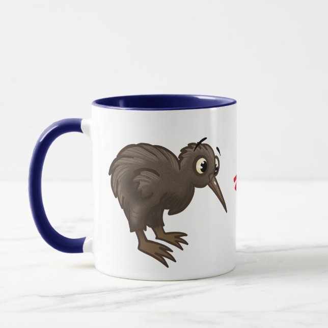 Caneca Cartoon Kiwi Bird (Esquerda)