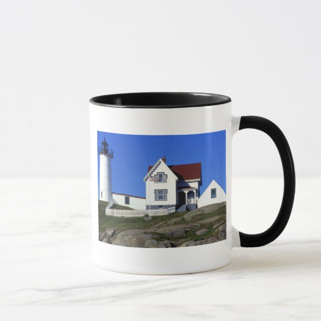Caneca Casa clara do Nubble, York Maine (Direita)
