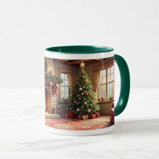Caneca Casa da Vovó no Natal