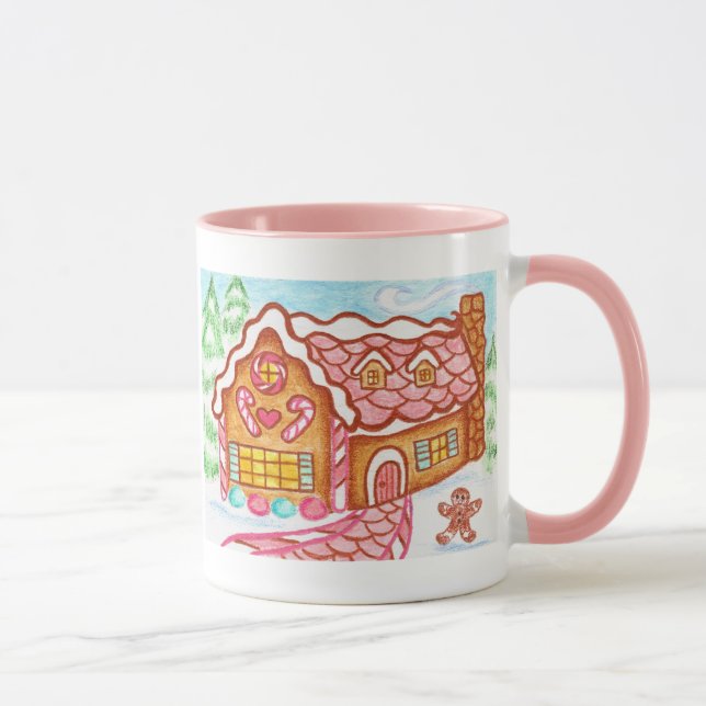 Caneca Casa de Biscoito de Gengibre (Direita)