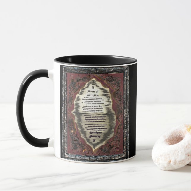 Caneca Casa de Decepção (Com Donut)