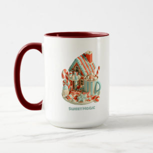 Caneca Casa de Doce 3D Pastel Magia Doce