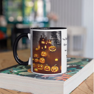 Caneca Casa de Halloween Assombrada