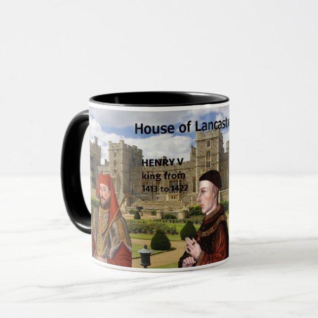 Caneca Casa de Lancaster Mug (Frente Esquerda)