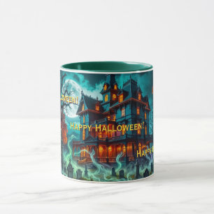 Caneca Casa Sinistra pelo Cemitério Assombrado