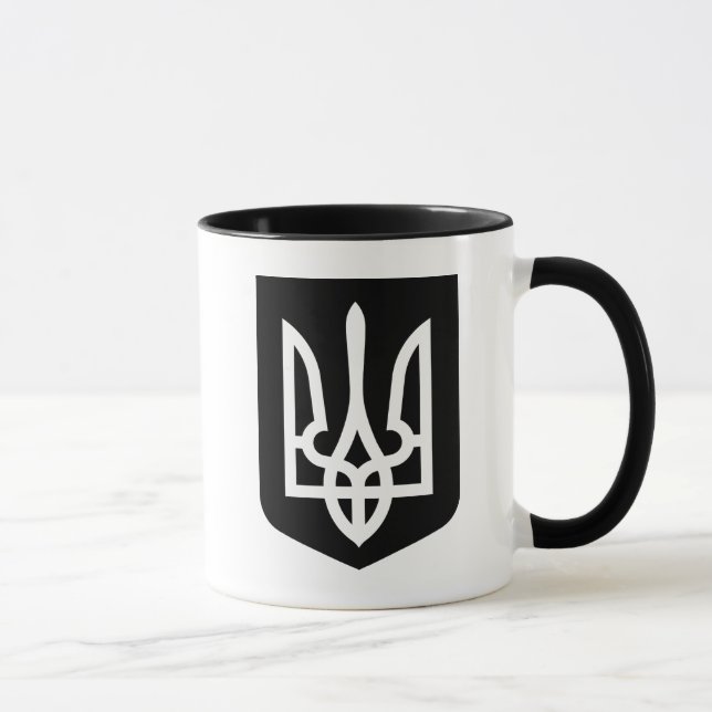 Caneca Casaco de armas ucranianas (Direita)