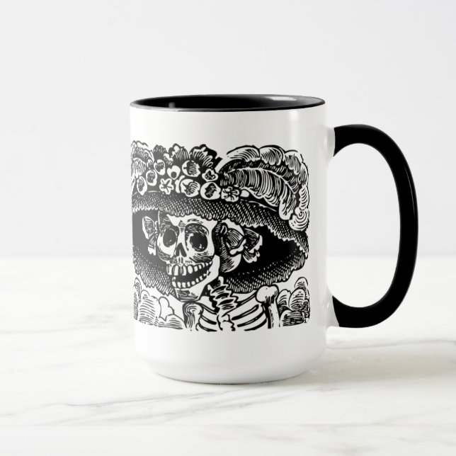 Caneca Casal de Calavera (Direita)