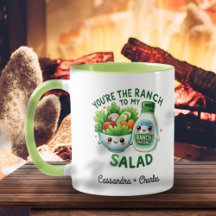 Casal divertido personalizado "Ranch to My Salad"