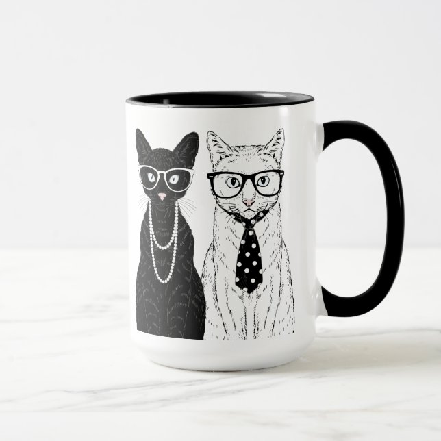 Caneca Casal do gato (Direita)