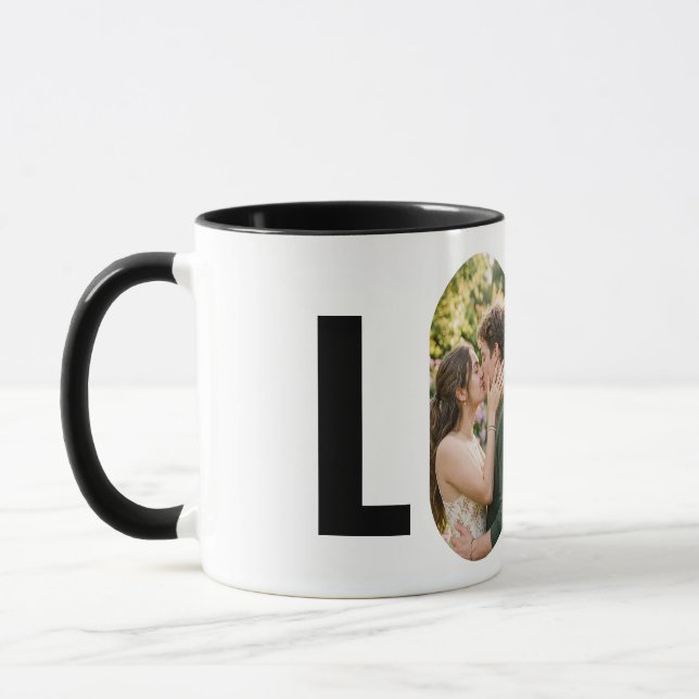 Caneca Casal Fofo Beijando Imagem (Esquerda)