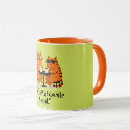 Caneca Casal Gato Data de Café
