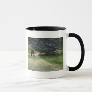 Caneca Casal no parque, Arles de Vincent van Gogh  , 1888