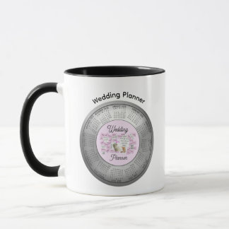 Caneca Casamento Calendário 2026 Café Tea Mug