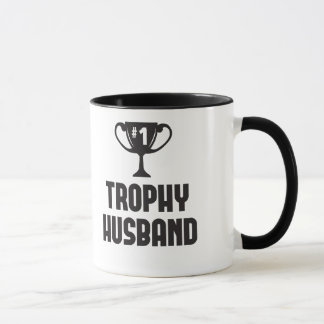 Caneca Casamento engraçado do marido do troféu & presente