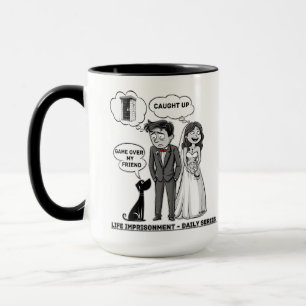 Caneca Casamento feliz engraçado
