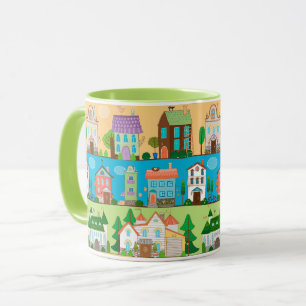 Caneca Casas Bonitas