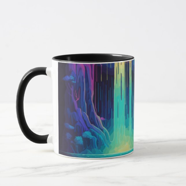 Caneca Cascata mágica, serenidade cativante (Esquerda)