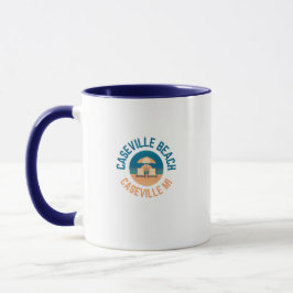 Caneca Caseville Beach Caseville Michigan Coffee Mug