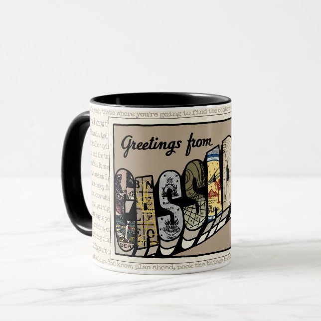 Caneca Cassadaga Clairaudience lágrima (Frente Esquerda)