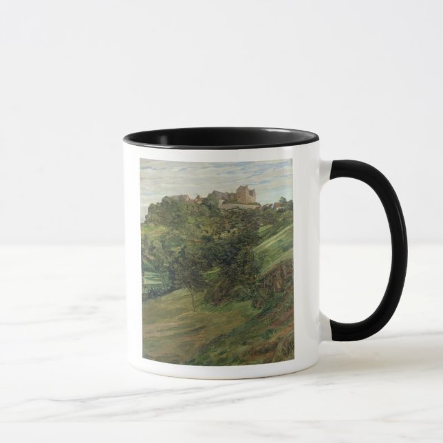 Caneca Castelo de Lichtenberg em Odenwald, 1900 (Direita)