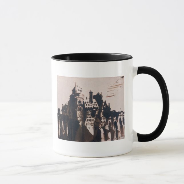 Caneca Castelo fortificado por duas pontes (Direita)