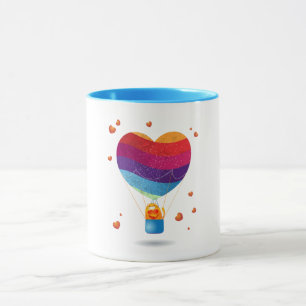 Caneca Cat e Ballon do Amor