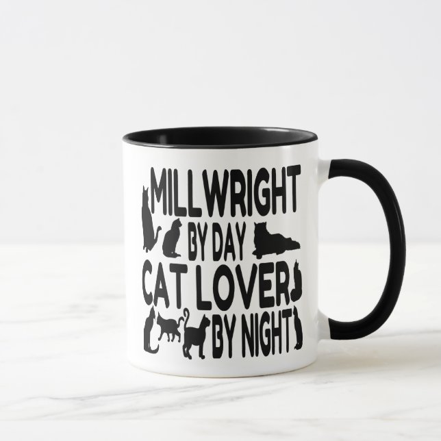 Caneca Cat Lover Millwright (Direita)