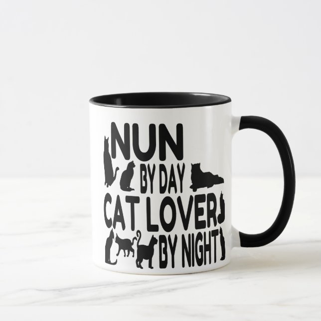 Caneca Cat Lover Nun (Direita)