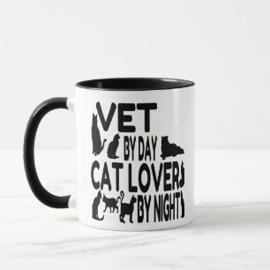 Caneca Cat Lover Vet