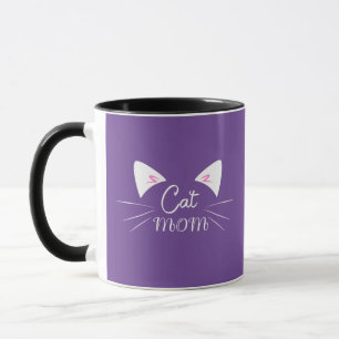 Caneca Cat Mãe Mãe Mãe Aproxima Mãe Gatinho Engraçado Mat