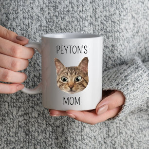 Caneca Cat Mamãe Amante Mulheres Dia de as mães Personali