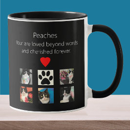 Caneca Cat Memorial 5 Photo Cherished Mug