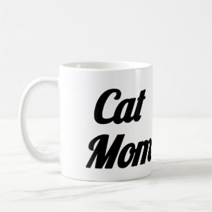 Caneca Cat Mom   Xícara de Café com Rosto de Gato 