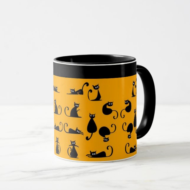 Caneca cat mug (Frente Esquerda)