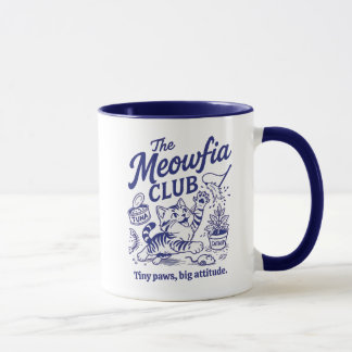 Caneca Cat Owner Funny Club For Cat Mom Dad 