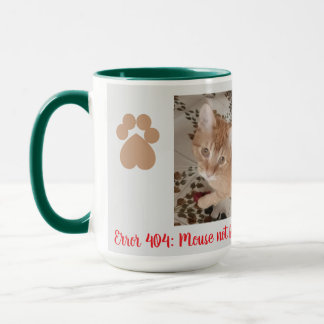 Caneca Cat Photo Humor Quotes and Cat's Paw