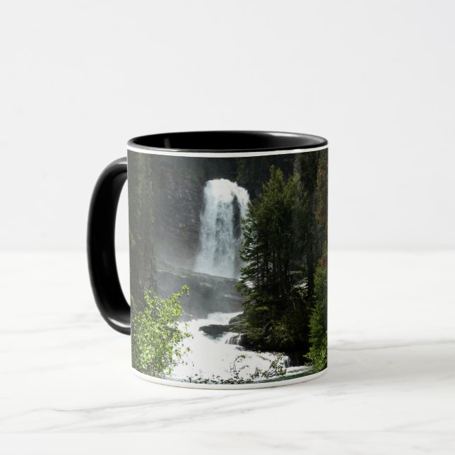 Caneca Cataratas Virginia no Parque Nacional Glacier (Frente Esquerda)